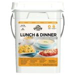 Augason Farms Lunch and Dinner Variety Pail Emergency Food Supply 4 Gallon Pail