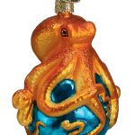 Old World Christmas Octopus Glass Blown Ornament