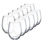 Luminarc 15 oz. Cachet Clear Stemless Wine Glass 12 Piece Set, Size: One Size