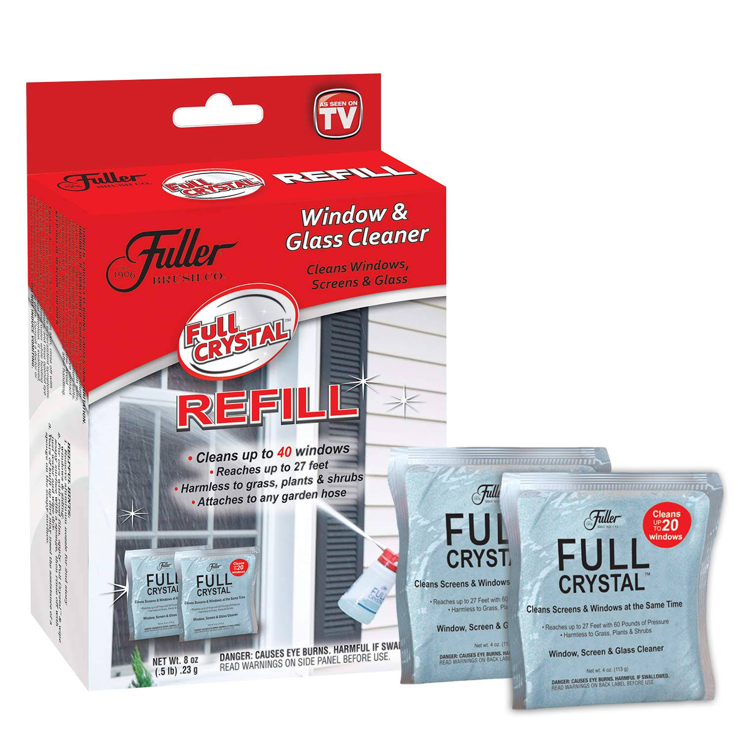 e69445bdf67a9dadb6b4d382f87a52b7b2e05f2a611deadaf48ad0c9cd247d65.jpg As Seen On TV Fuller Brush Full Crystal Refill Kit - Image 1