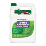 Earth's Ally 3-in-1 Plant Spray | Insecticide, Fungicide & Spider Mite Control, Use on Indoor Houseplants and Outdoor Plants, Gardens & Trees - Insect