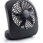 O2cool 5" Portable Fan Black