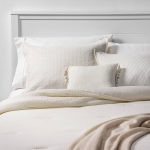 King 5pc Hollins Solid Comforter Set Ivory - Threshold