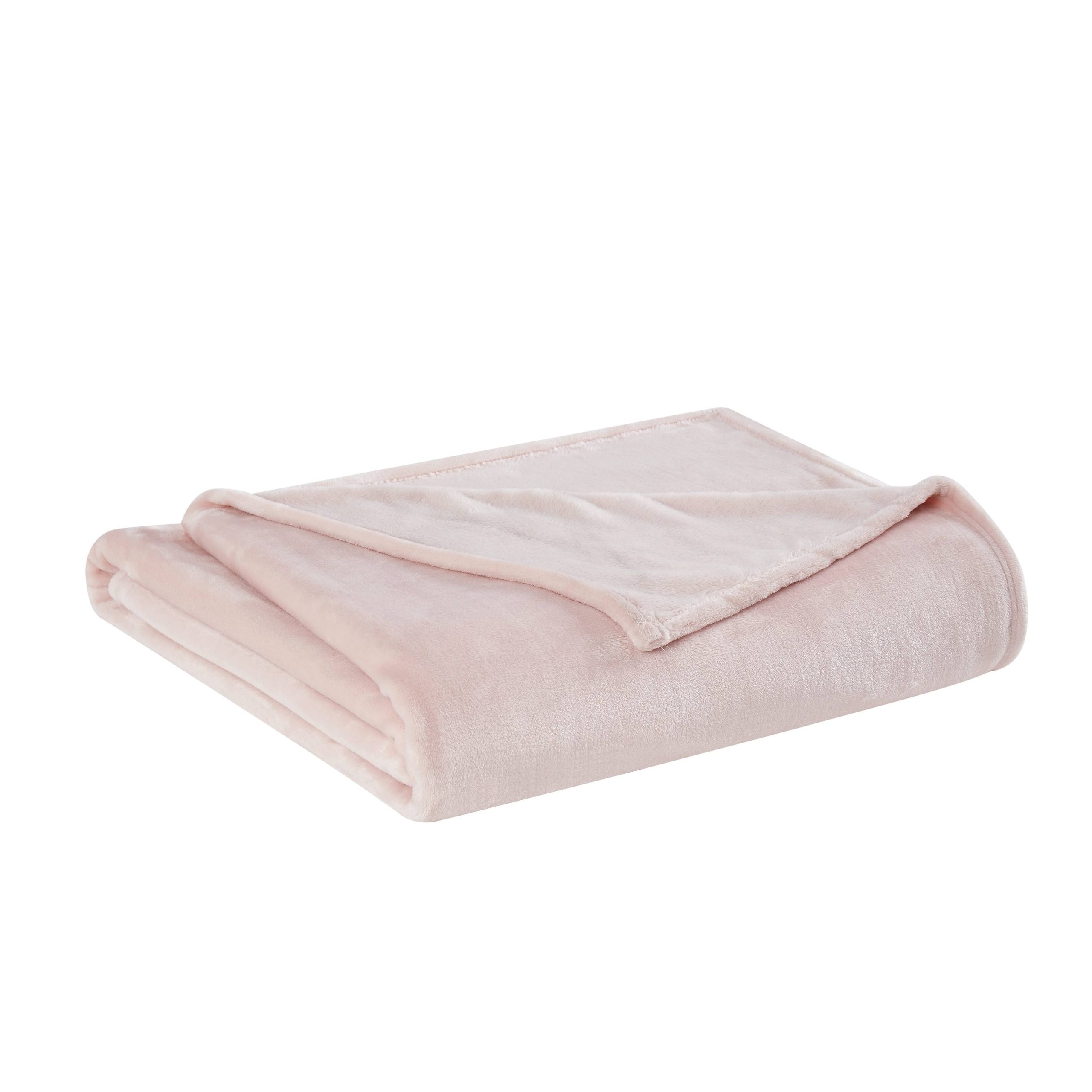e6d5e6f50b701d275350405e587869f2a485d0a7162591cd62d5362bb2d0e5fc.jpg Truly Soft King Velvet Plush Blanket | Blush - Image 1