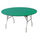 Kwik Covers 60PKGR 60 inch Round Green Tablecover