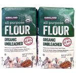 Kirkland Signature Organic Unbleached All Purpose Flour, 10 lb, 2 - Count