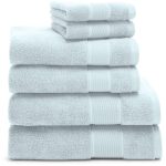 Lauren Ralph Lauren Sanders 6-Piece Towel Set - Solid Lagoon Blue