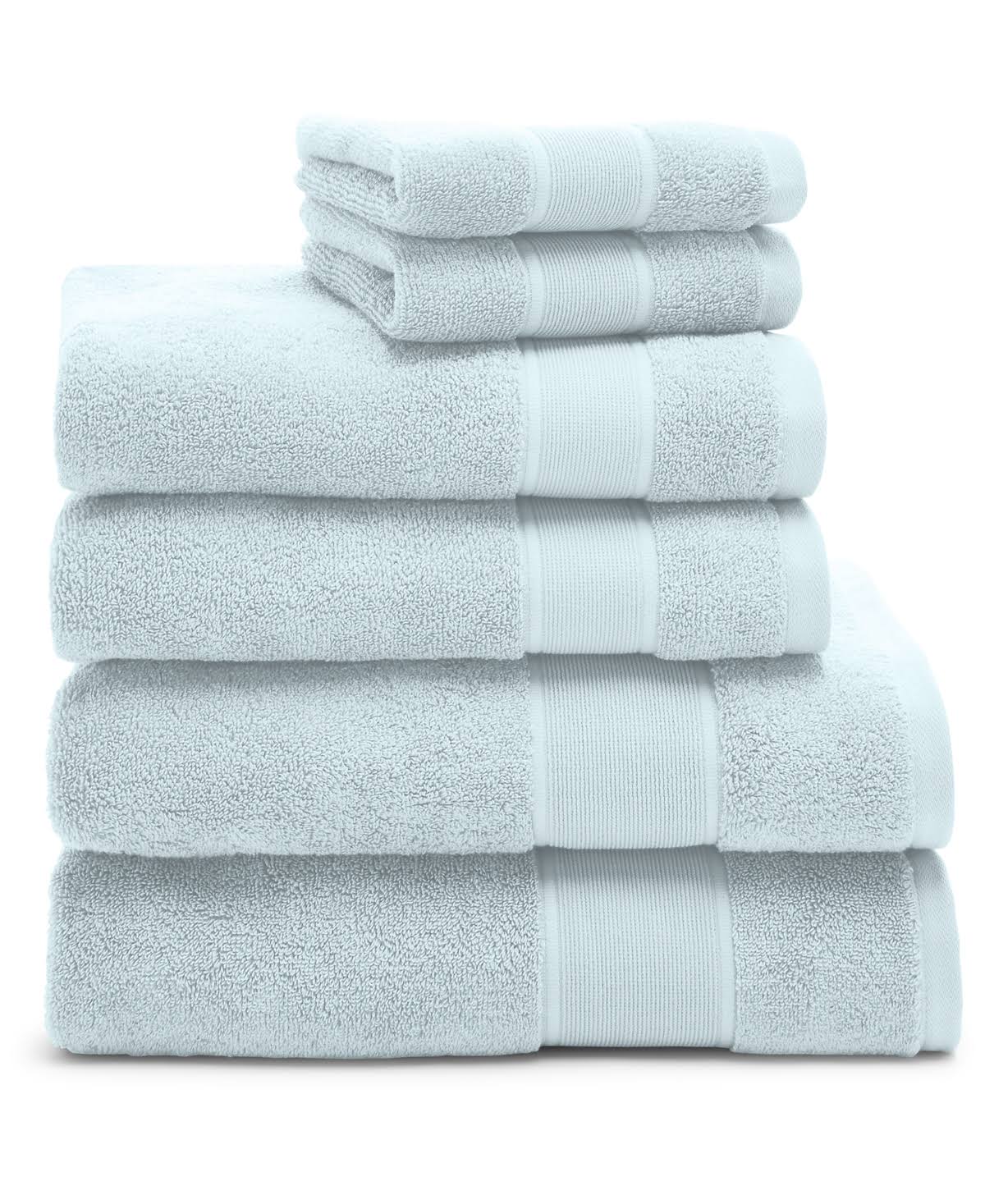 e72db3ae95f888338ee1c1b36dbf37fbe31d002c05f8517ff0ad5e84957b3ebd.jpg Lauren Ralph Lauren Sanders 6-Piece Towel Set - Solid Lagoon Blue - Image 1