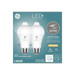 GE 93129313 LED+ Motion Replacement A21 Light Bulb, Soft White