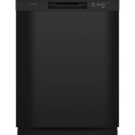 Hotpoint Front Control 24-in Built-In Dishwasher (Black)
