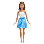 DecoSet Barbie Doll Lets Party Cake Topper Hispanic Barbie Doll Cake