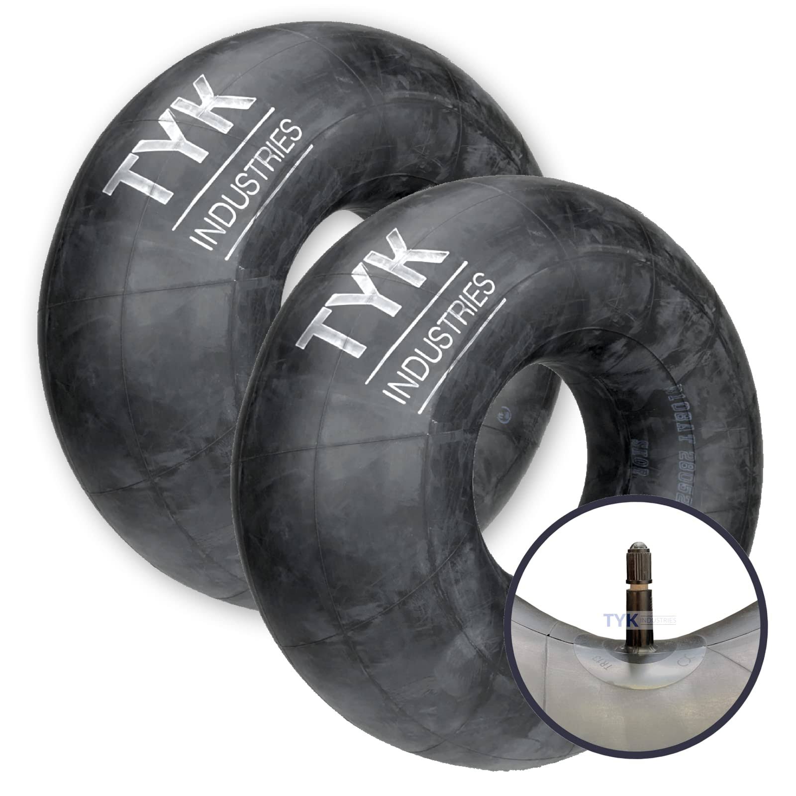 e7669ca586f8a5032a17c88423e7b57c29c55592753cec342f8e17395da906ec.jpg (2) Two TYK 20x9-8 Inner Tubes for Cub Cadet Tire Tr13 Valve 20x9.00-8 20x900-8 - Image 1