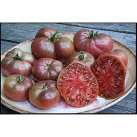 e770beb8333c984b584005bb13d2c0f4f2eb9f0807ff1c1e79532fb4b6675d53.jpg Tomato Cherokee Purple Great Garden Heirloom Vegetable 50 Seeds - Image 1