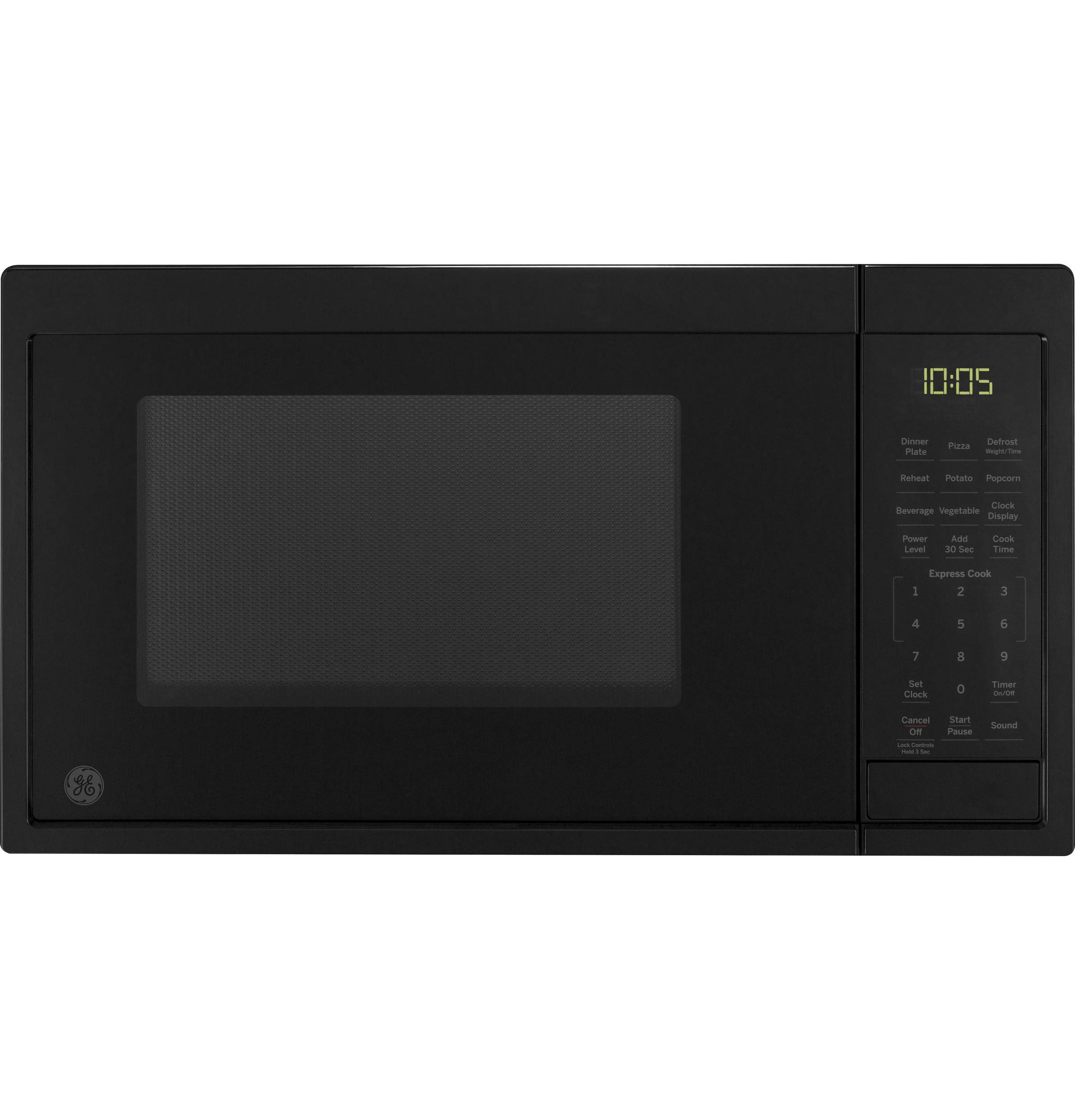 e7cdaf182587b6be34ec6ee27ae784761ac21bf41d2af267517b919cc47b89f1.jpg GE JES1095DMBB 0.9 Cu. ft. Countertop Microwave Oven Black - Image 1
