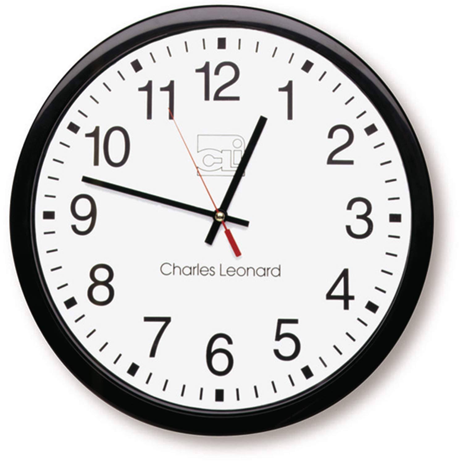 e7ea4c6cc20d044fbb0dbdbf014ca30a138727cdab1586a9f1914263f0bff684.jpg LEO76820 Cli Wall Clock - Image 1