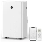 14.000 BTU Portable Air Conditioner Auto Swing 3 Fan Speeds with Remote Control