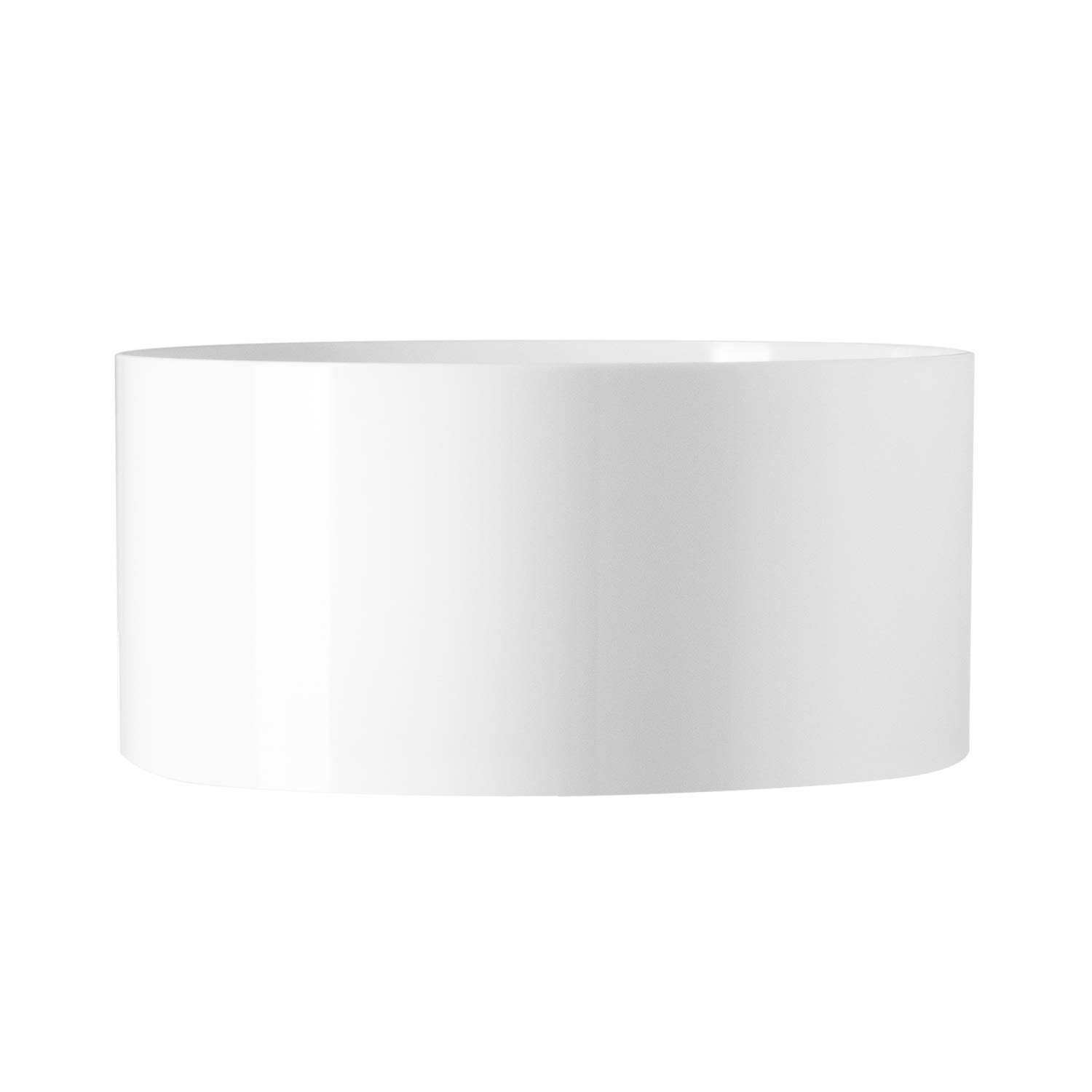 e84fe4ee432c5274a96bd8c5109842a59f8e4d5d5ff6b0332a77856891a80cfd.jpg Royal Imports Flower Acrylic Vases Cylinders - Decorative Centerpiece Display for Home or Wedding - Non Breakable Plastic, 8x4 - White - Image 1