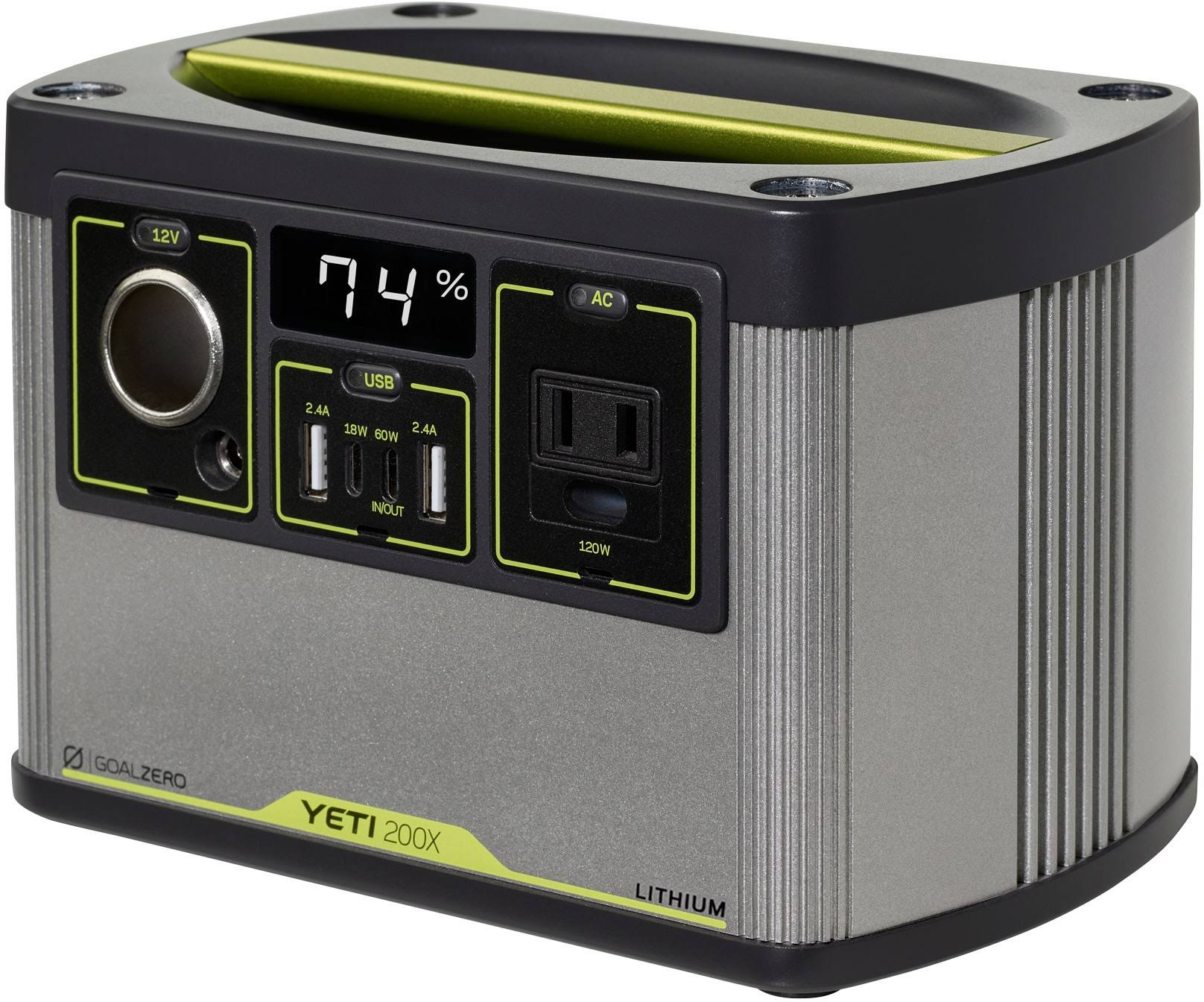 e8604f73b6b1ea252fc499ba7953f3c87fe926ac94afeec22fb824115b314926.jpg Goal Zero Yeti 200x Portable Power Station - Image 1