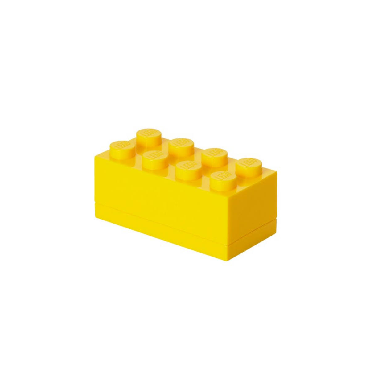 e886841af4552ccb86a5924c1b4687ff211cd0bd24d22e5d1616d45466669393.jpg 40120 LEGO Mini Storage Box 8 - Yellow - Image 1