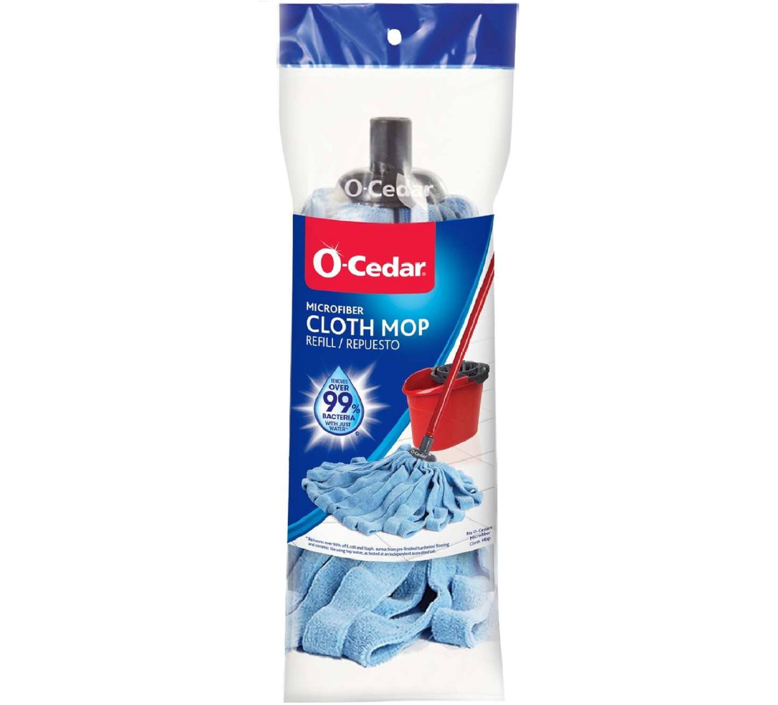 e908906cd093a86d4e63dbf1e3949680bb06ad7aaf24b9b267402f824ac3bfaa.jpg O Cedar Mop Microfiber Cloth Refill, Blue - Image 1