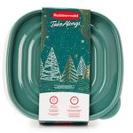 Rubbermaid TakeAlongs Large Square Food Storage Containers