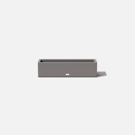Veradek Metallic Series Window Box Planter Gray