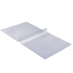 VEVOR 18 x 36 in. Clear Table Cover Protector 1.5 mm Thick PVC Plastic Tablecloth
