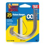 Ook Drywall Steel Tool Free Monkey Hook Picture Hangers - 25 lb