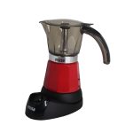 IMUSA Electric Espresso/Moka Maker Red - 6 Cup