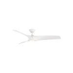 Modern Forms 52" Zephyr Smart Ceiling Fan - Matte White