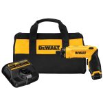 DEWALT - 8 V MAX* Gyroscopic Screwdriver 1 Battery Kit