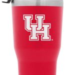 Simple Modern Officially Licensed Collegiate Houston Cougars Tumbler with Straw and Flip Lid Insulated Stainless Steel 30oz Thermos Cruiser Collection