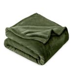 Bare Home Fleece Microplush Full/Queen Blanket - Cypress