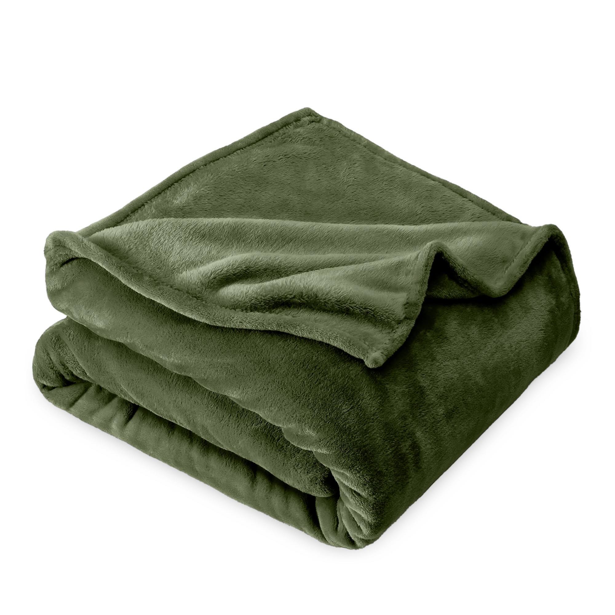 ea0459721017cd95454b8070f00968ebc256568fcc5ec16fbdee402e7126805a.jpg Bare Home Fleece Microplush Full/Queen Blanket - Cypress - Image 1