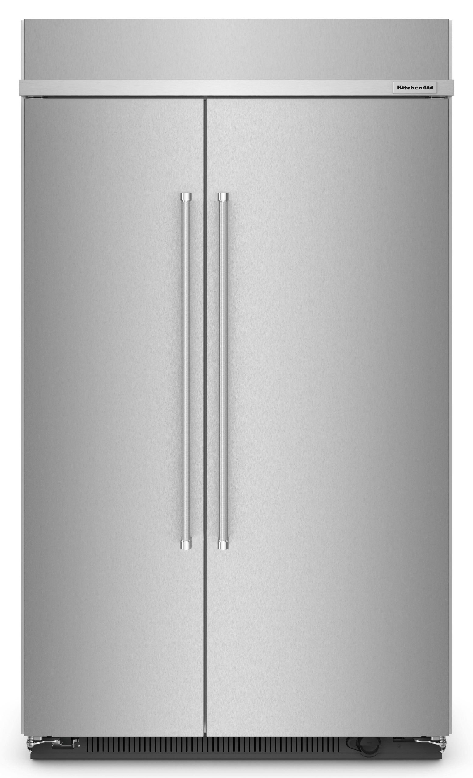 ea0c905508a772ea4a3503a98b925ae3ab0ea47dcf80d66358ed479c8235e95c.jpg KitchenAid 30 Cu. ft. 48" Built-In Side-By-Side Refrigerator with PrintShield Finish Stainless Steel - Image 1