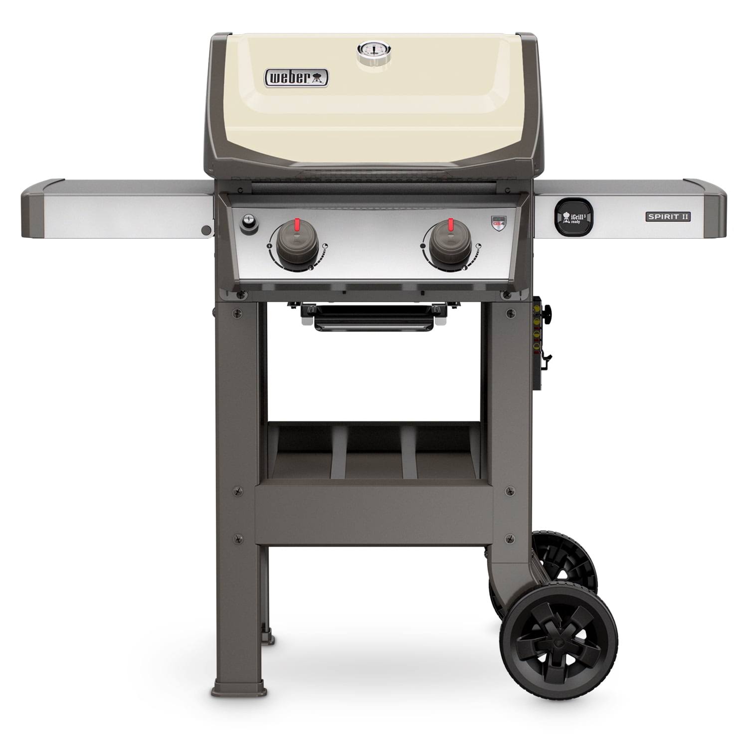 ea17a3adcb676b2049d39cd67f040662e30d5fa0bb4911cad19902a66fcf6621.jpg Weber Spirit II E-210 Propane GAS Grill, Ivory - Image 1