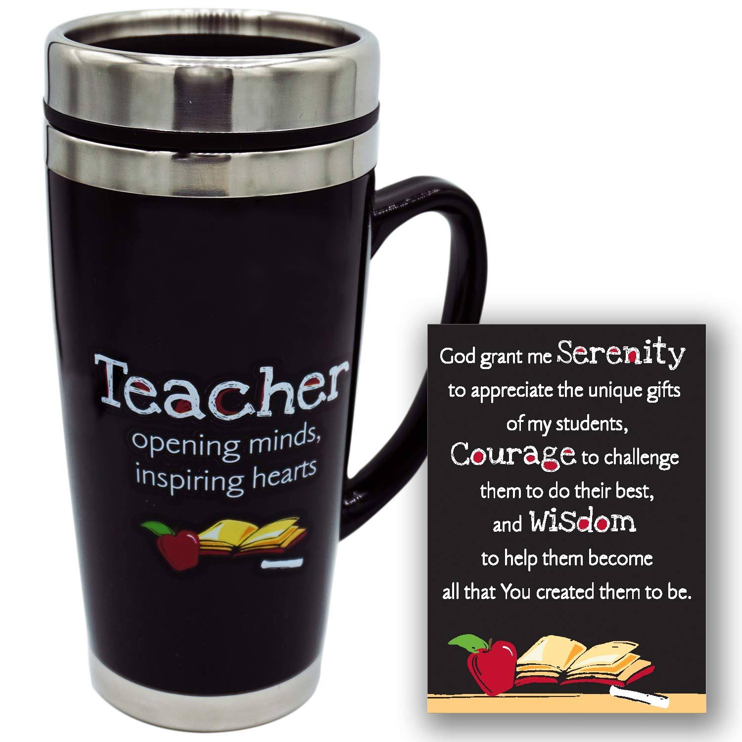 ea2f2d143ba21d1a9d6788c95fd551a76a19c761af5ffad520a4d9340cc66078.jpg Teacher Travel Mug w/Card - Image 1