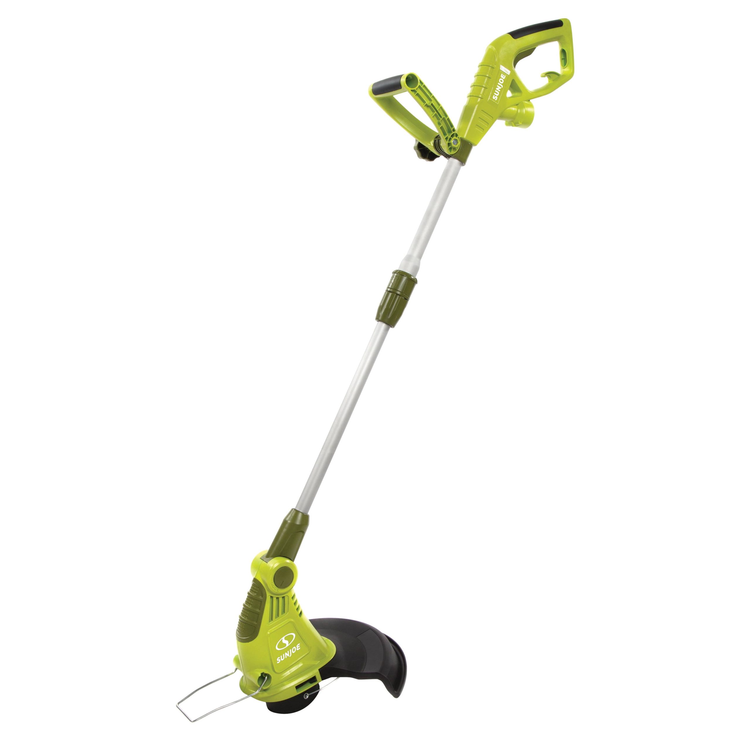 ea38affcfe071c6dce3f48041932a99da86b90883f37b211e28ed72d03e8285f.jpg Sun Joe 13-inch Corded Electric Grass Trimmer/Edger in Green - Image 1