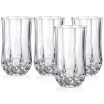 Cristal D'arques Longchamp Set of 4 Highball Glasses