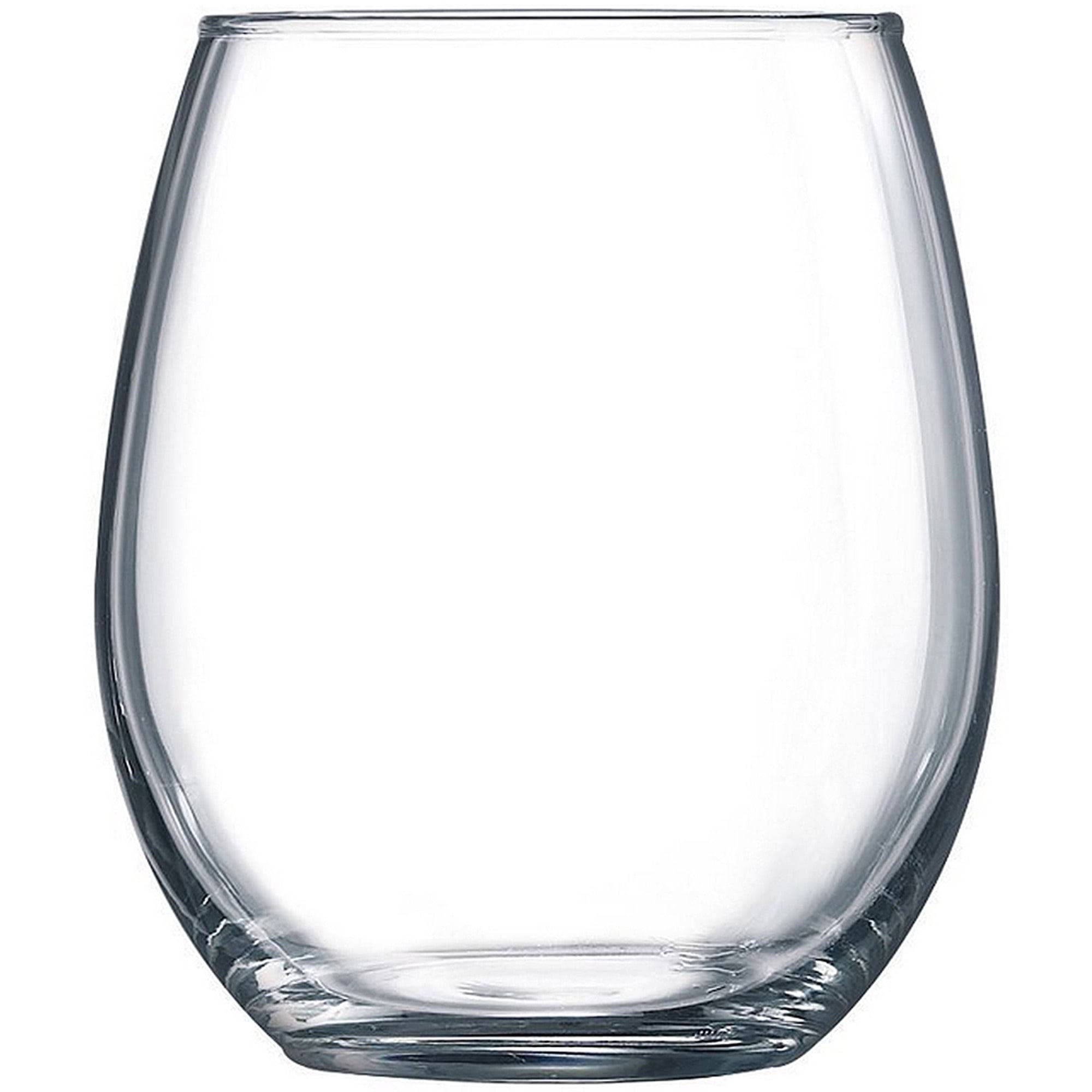 ea58bc9b3beeb47458e8e5b0bd50c31af5d09d4edc1f1fcff698347a52cc2284.jpg Luminarc 15 oz. Cachet Clear Stemless Wine Glass, Size: One Size - Image 1