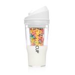 The CrunchCup XL - A Portable Cereal Cup - White