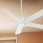Minka-Aire F619L-WHF Stout 54" Ceiling Fan, Flat White