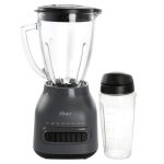 Oster Easy to Clean 48 oz. 8-Speed Grey 700-Watts Blender with 20 oz.