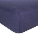Burt's Bees Baby Indigo Organic Cotton Fitted Crib Sheet