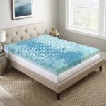 Henredon 4" Twin Gellux Gel Infused Cooling Foam Mattress Topper