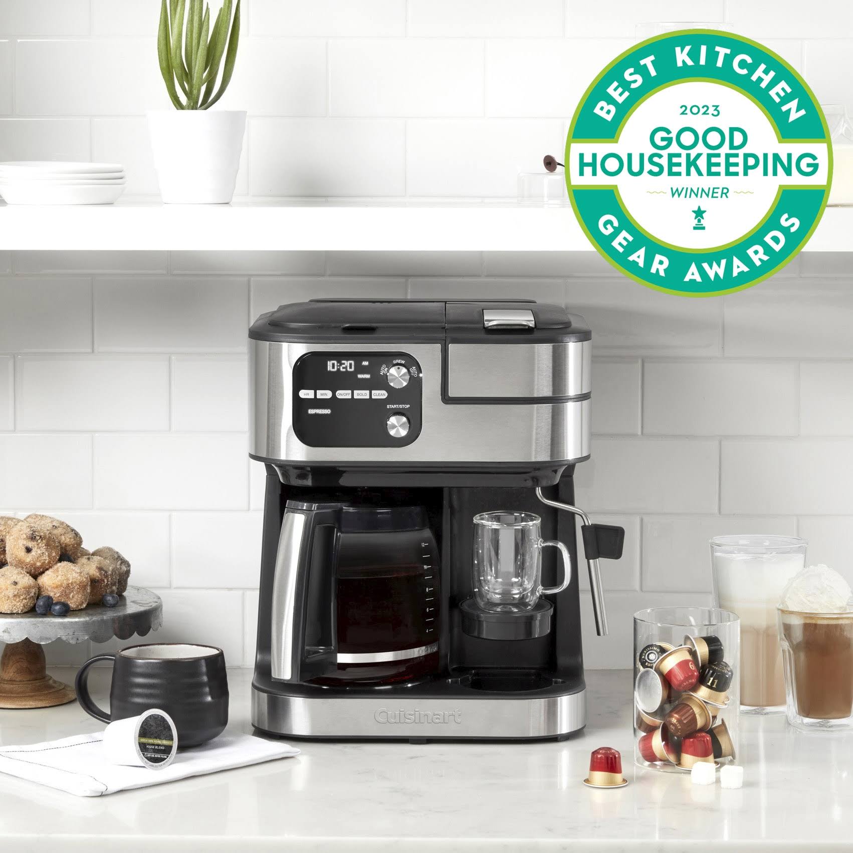 eaea81b86f8c463b122a0f4f6687fbb6b7b667d06f1e3505330adeb612ff1a2c.jpg Cuisinart Coffee Center Barista Bar 4-in-1 Coffee Maker - Image 1