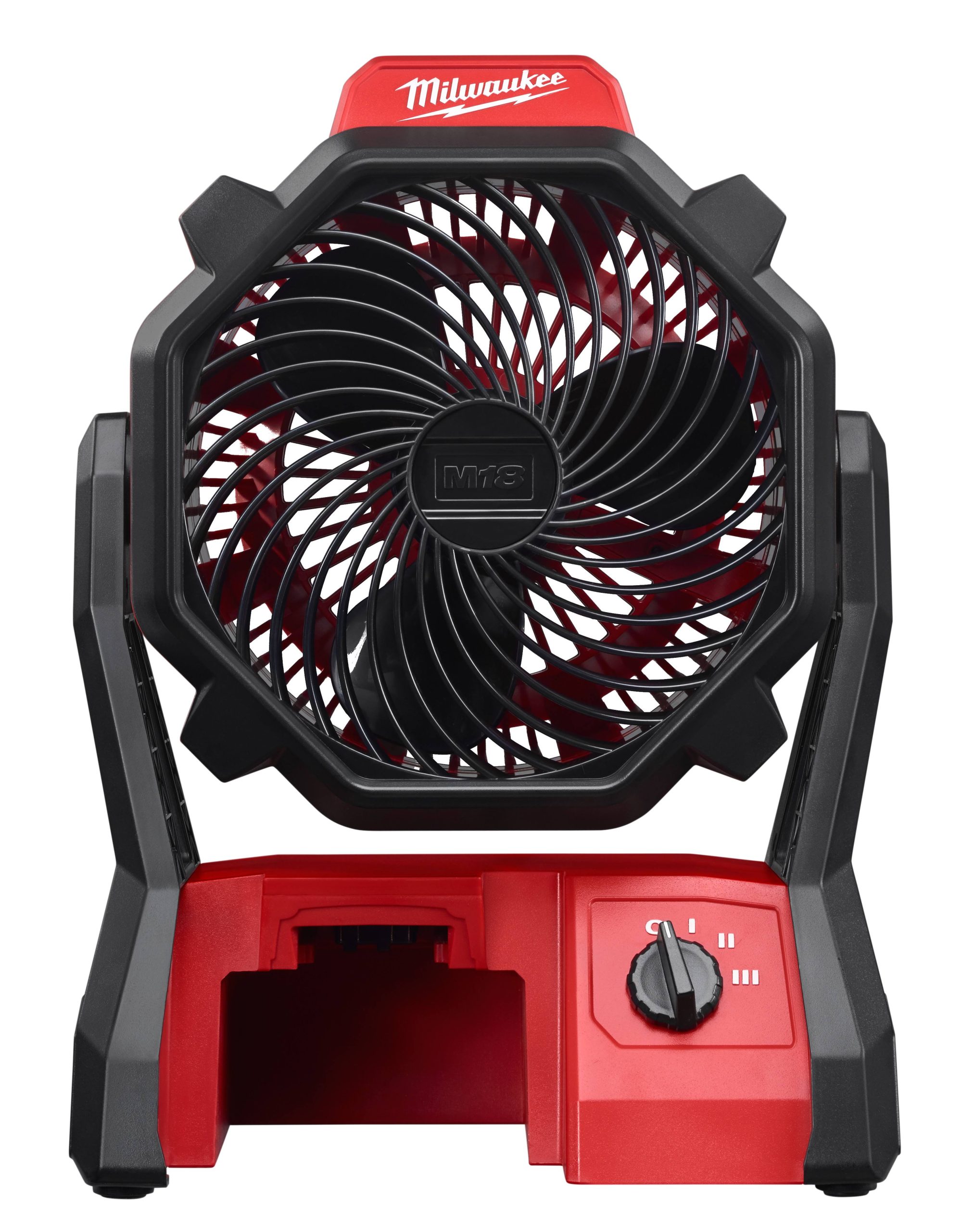 eb08cb5a44af7dbb7f2ec2c00cf11f5420d1c79765174a4086515229b0b1965a.jpg Milwaukee 0886-20 M18 Job Site Fan - Image 1