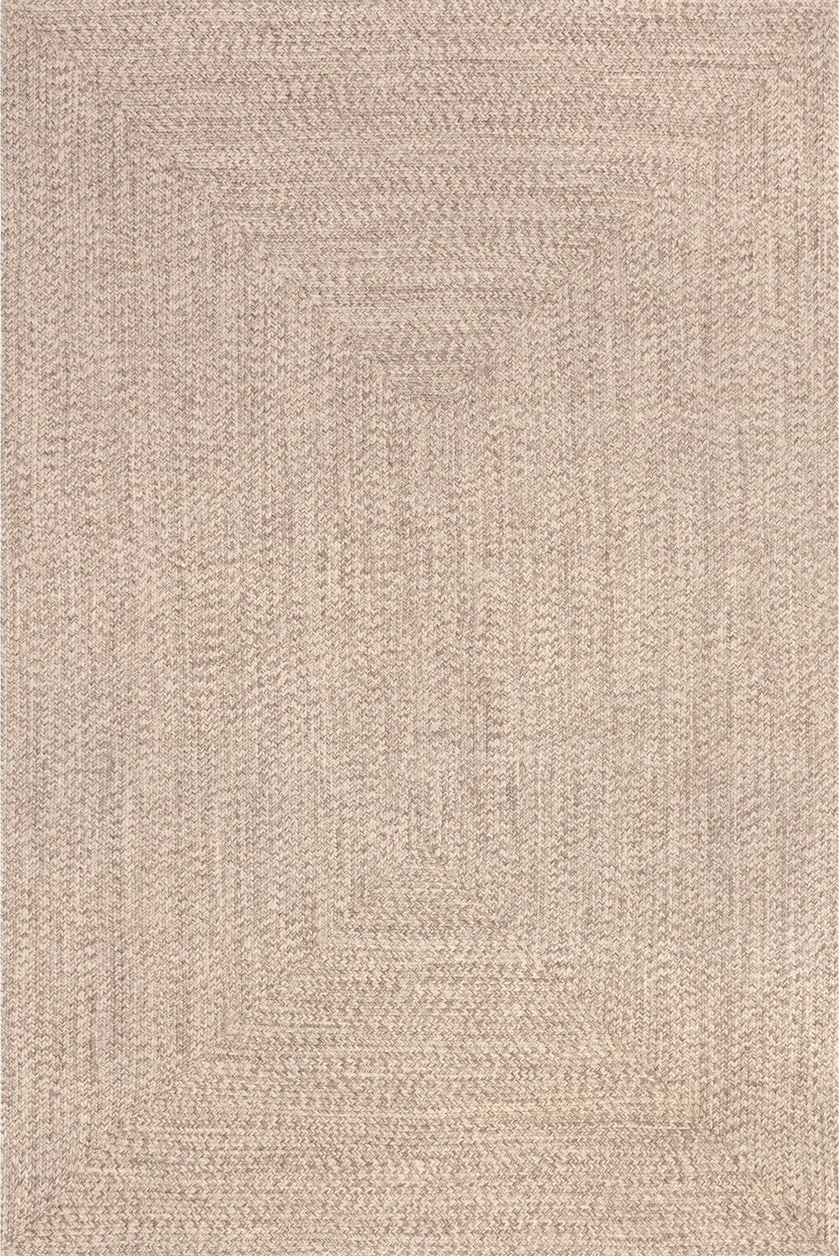 eb25e03465a81304a3558976928f07f6212543869887462bad17723a27955e9e.jpg nuLOOM Wynn Braided Indoor/Outdoor Area Rug 3' x 5' Tan - Image 1