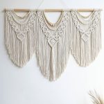 Guzhiou Large Macrame Wall Hanging - Boho Tapestry Macrame Wall Decor Art- Chic
