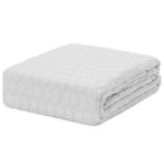 Lauren Ralph Lauren Classic 100% Cotton Blanket, King - Lucent White